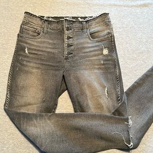 Kut Connie Fab AbAnkle Skinny Jeans-Raw Hem